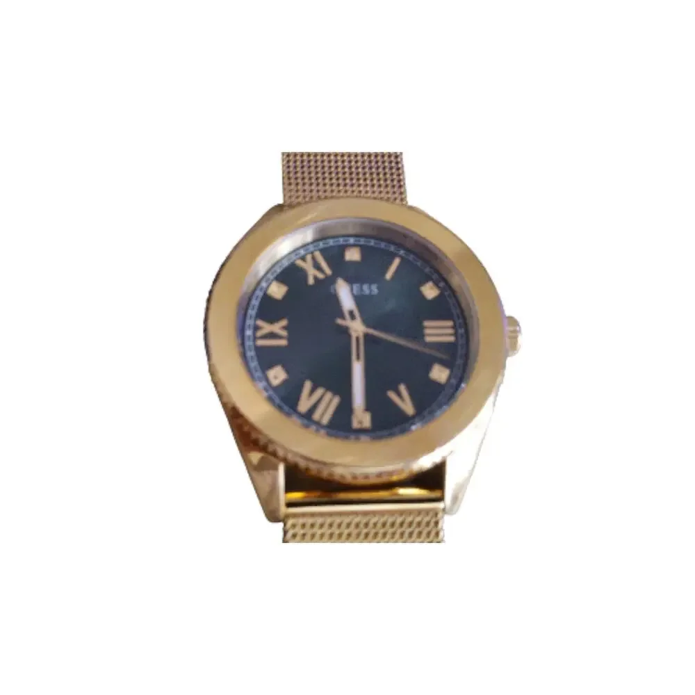 Guess Men’s Watch Stainless Steel Quartz Diamond Accent‎ Analog Wristwatch
